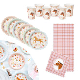horse-party-pack-plates-cups-napkins-childrens-party|LLHORSEPP|Luck and Luck| 1